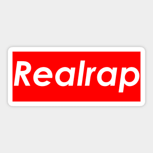 Realrap (Red) Sticker